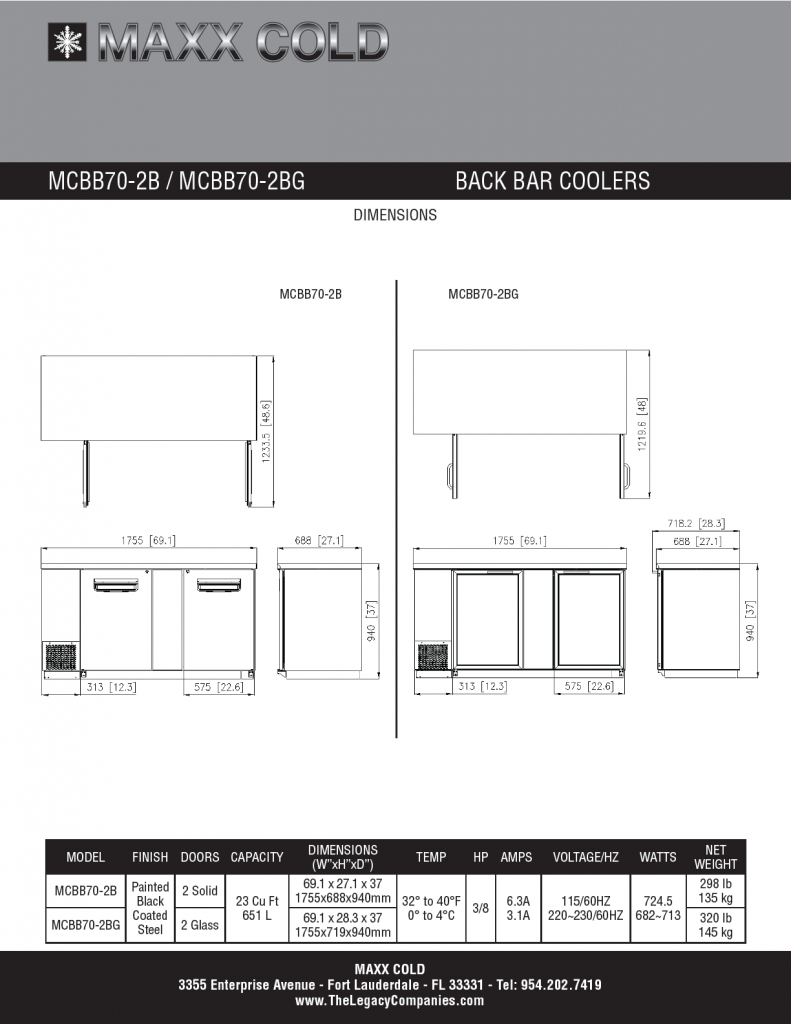 MCBB70-2B--MCBB70-2BG Spec Sheet pg2