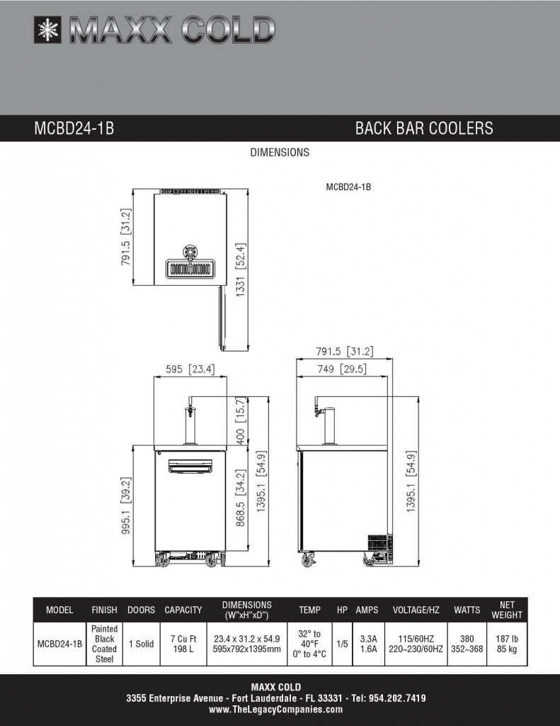 MCBD24-1B Spec Sheet pg2