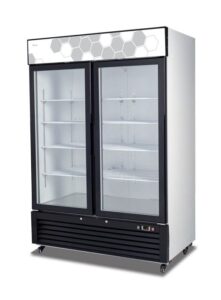 Migali 49 cu/ft Glass Door Merchandiser Freezer