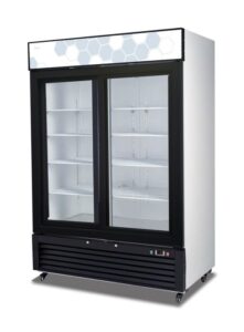 Migali 49 cu/ft Sliding Glass Door Merchandiser Refrigerator