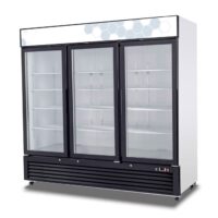 Migali 72 cu/ft Glass Door Merchandiser Refrigerator