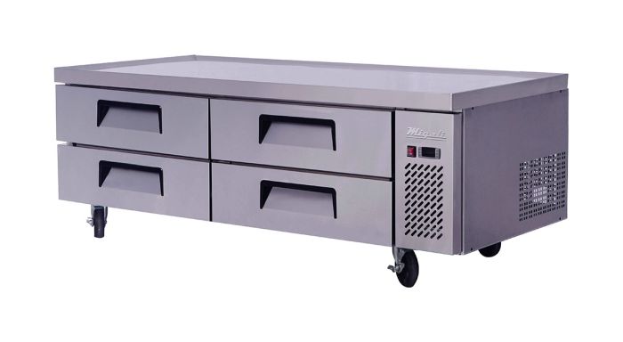 Migali 72″ Wide Refrigerated Chef Base