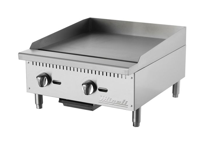 Migali 24″ Wide Manual Griddle